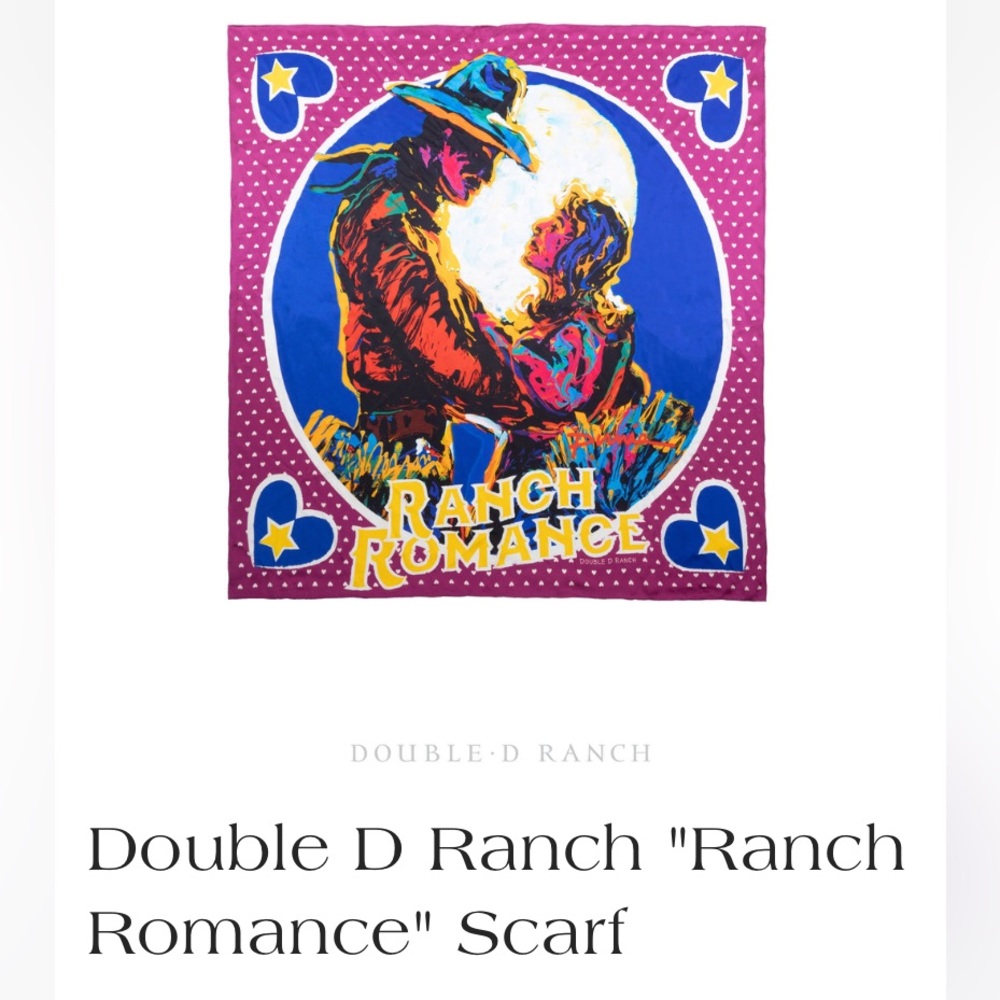 Double D Ranchwear Ranch Romance Scarf